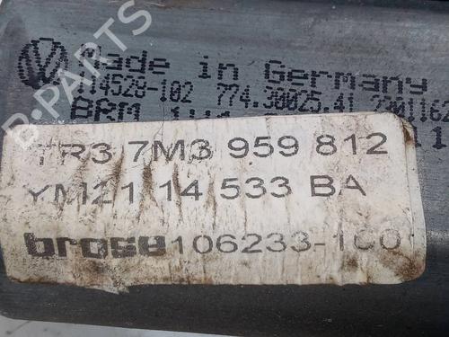 Rear right window mechanism VW SHARAN (7M8, 7M9, 7M6) 1.9 TDI | BP10561162C25 