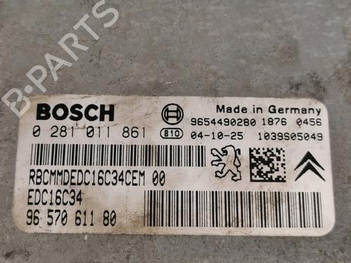 Engine control unit (ECU) CITROËN C3 I (FC_, FN_)  | BP11706554M57 