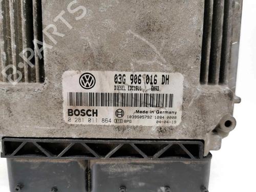 Engine control unit (ECU) SEAT TOLEDO III (5P2) 1.9 TDI | BP8484407M57 