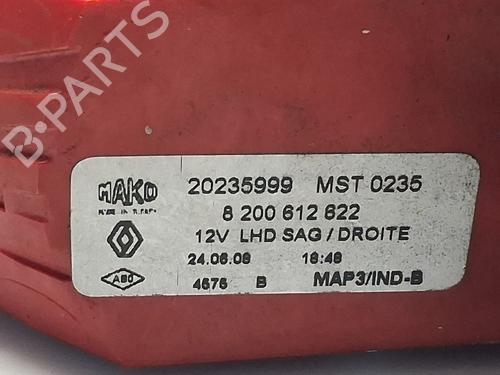 Rear fog light RENAULT CLIO III Grandtour (KR0/1_) 1.5 dCi (KR0F) | BP29746083C37 