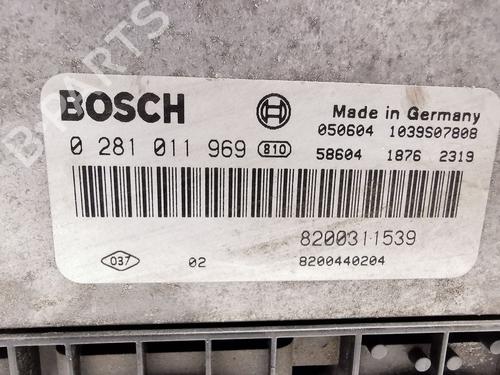 Engine control unit (ECU) RENAULT LAGUNA II (BG0/1_) 1.9 dCi (BG08, BG0G) | BP27377066M57 