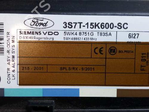 Electronic module FORD MONDEO III (B5Y)  | BP11634544M83 