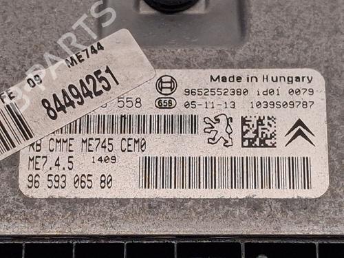 Engine control unit (ECU) PEUGEOT 307 (3A/C) 1.6 16V | BP30124296M57 