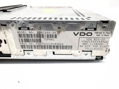 Radio CITROËN XSARA PICASSO (N68) 2.0 HDi | BP29596187E6