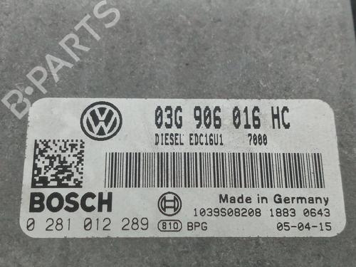Engine control unit (ECU) SEAT TOLEDO III (5P2) 1.9 TDI | BP8481093M57 