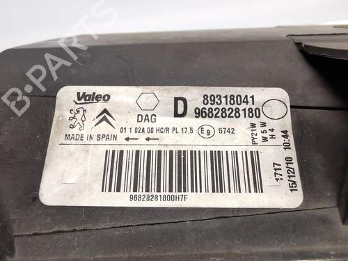 Right headlight CITROËN BERLINGO Box Body/MPV (B9) 1.6 HDi 90 16V | BP28302972C29 