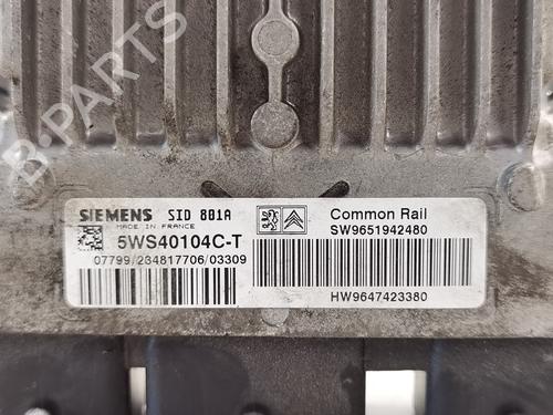 Engine control unit (ECU) PEUGEOT 307 Break (3E)  | BP21067038M57 