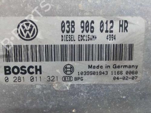 Engine control unit (ECU) SKODA FABIA I (6Y2) 1.9 SDI | BP8450702M57 