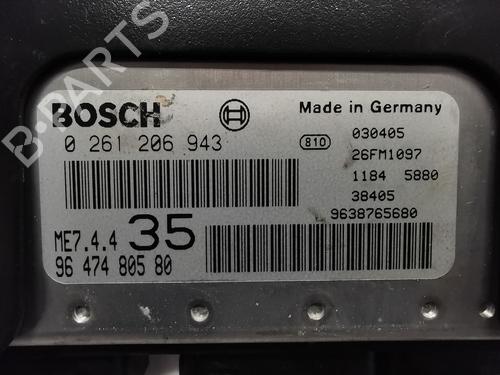 Engine control unit (ECU) PEUGEOT 307 (3A/C) 1.6 16V | BP34161963M57 - Image 3