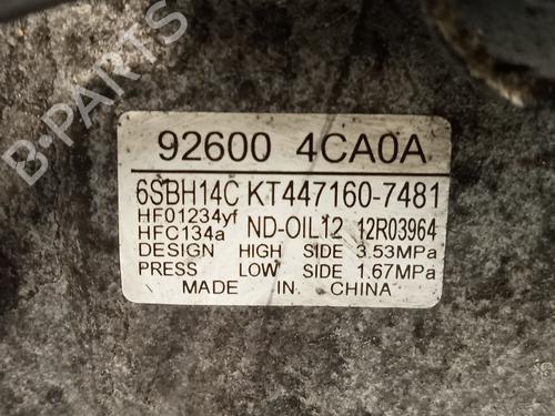 AC compressor NISSAN X-TRAIL III (T32_, T32R, T32RR) 1.6 dCi (T32) | BP27320940M34 