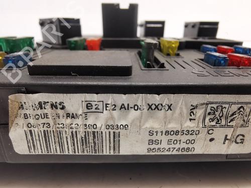 Fuse box PEUGEOT 206 SW (2E/K) 1.4 HDi | BP36674617E1 - Image 3