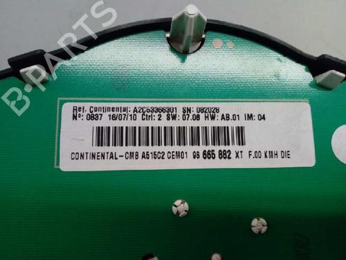 Instrument cluster CITROËN C3 II (SC_)  | BP8460701C47 