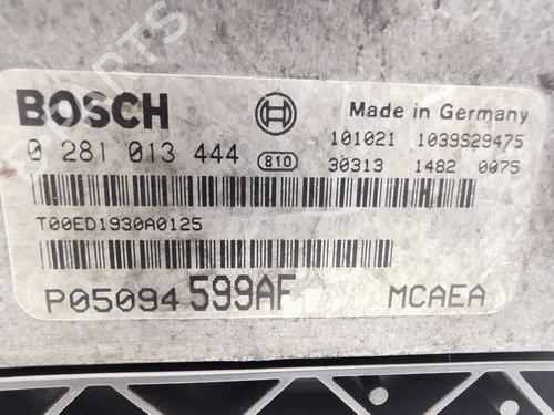 Engine control unit (ECU) JEEP COMPASS (MK49) 2.0 CRD 4x4 | BP33872662M57 - Image 2