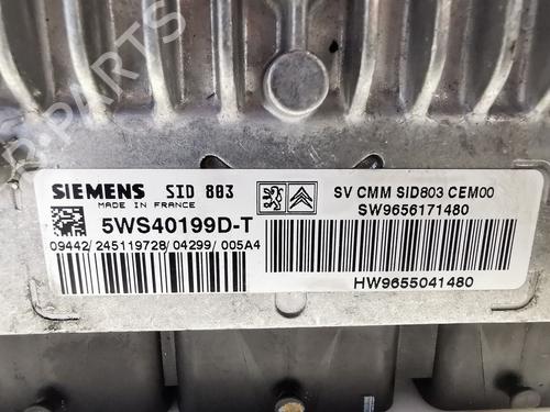 Engine control unit (ECU) CITROËN C5 II (RC_) 2.0 HDi (RCRHRH) | BP28163683M57