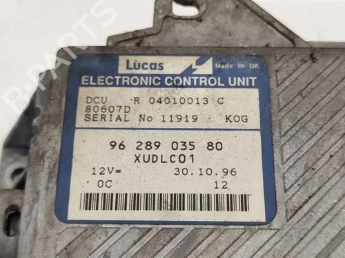 Engine control unit (ECU) PEUGEOT 806 (221) 1.9 TD | BP13309170M57 