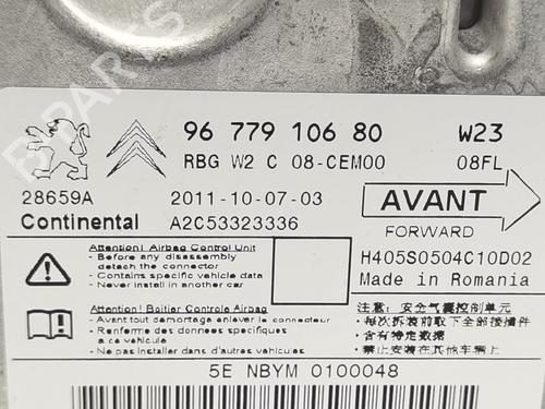 ECU airbags PEUGEOT 508 I (8D_) 1.6 HDi | BP30860112M53