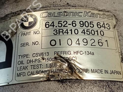 AC compressor BMW 3 (E46) 320 d | BP27164746M34 