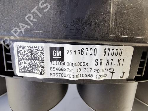 Instrument cluster OPEL MOKKA / MOKKA X (J13) 1.4 (_76) | BP28291453C47 