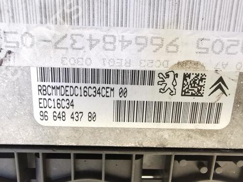 Engine control unit (ECU) PEUGEOT 207 (WA_, WC_) 1.6 HDi | BP28321289M57 