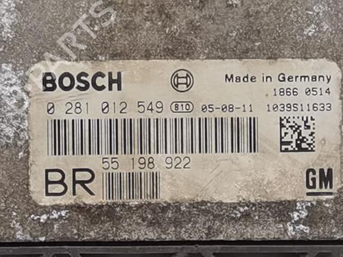 Engine control unit (ECU) OPEL ZAFIRA / ZAFIRA FAMILY B (A05) 1.9 CDTI (M75) | BP28530775M57