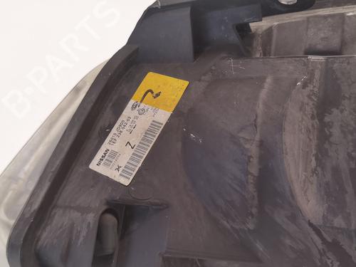 Right headlight NISSAN QASHQAI / QASHQAI +2 I (J10, NJ10, JJ10E) 1.6 | BP27497054C29 