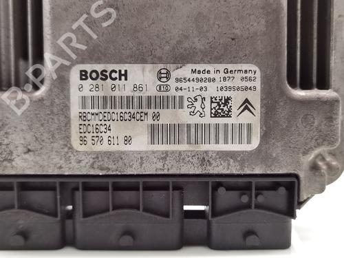 Engine control unit (ECU) CITROËN C2 (JM_) 1.4 HDi | BP24539759M57 