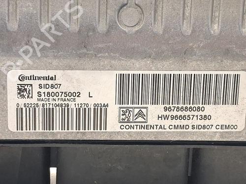 Engine control unit (ECU) PEUGEOT 5008 (0U_, 0E_) 1.6 HDi | BP30155576M57
