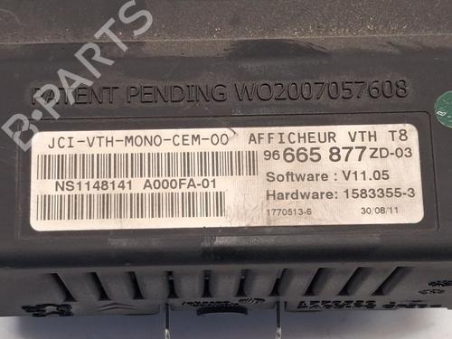 Ferdsskriver PEUGEOT 3008 I MPV (0U_) 2.0 HDi | BP29869824C48