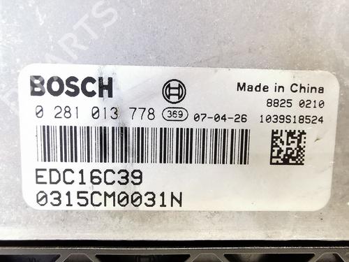 Engine control unit (ECU) MAHINDRA GOA Pickup 2.2 CRDe | BP28217983M57 