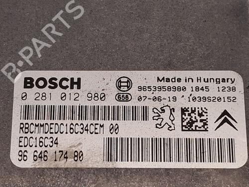 Engine control unit (ECU) CITROËN C4 Grand Picasso I (UA_) 1.6 HDi | BP30129567M57