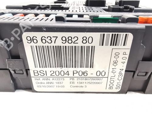 Fuse box PEUGEOT 207 (WA_, WC_) 1.4 HDi | BP31052279E1