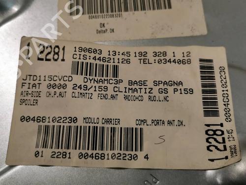 Front right window mechanism FIAT STILO (192_) 1.9 JTD (192_XE1A) | BP11732508C23 