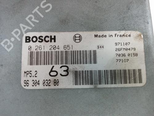 Engine control unit (ECU) PEUGEOT 406 (8B) 2.0 16V | BP8483795M57 