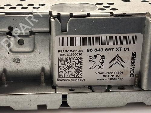 Radio PEUGEOT 207 (WA_, WC_) 1.4 | BP29953908E6