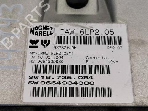 Engine control unit (ECU) CITROËN C4 I (LC_)  | BP10992456M57 