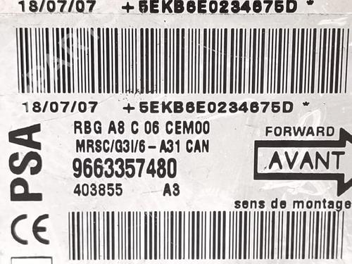 ECU airbags CITROËN C3 I (FC_, FN_)  | BP14851109M53 