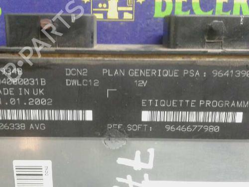 Engine control unit (ECU) CITROËN XSARA (N1) 1.9 D | BP8456455M57 