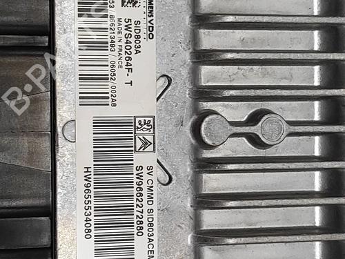 Engine control unit (ECU) PEUGEOT 407 (6D_) 2.0 (6DRFNB, 6DRFNE) | BP10676647M57 