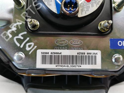 Driver airbag KIA SPORTAGE II (JE_, KM_) 2.0 CRDi 4WD | BP8469733C9 
