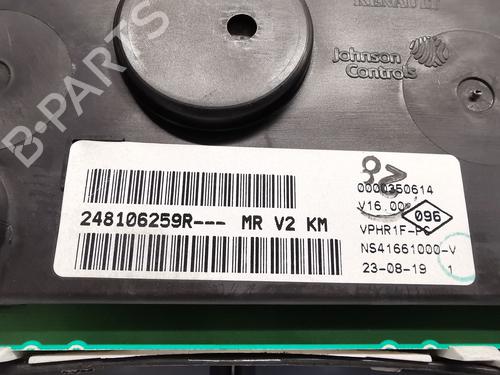 Instrument cluster DACIA LODGY (JS_) 1.5 Blue dCi 95 (JSJL, JSN7) | BP26501676C47 