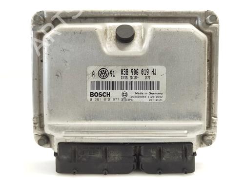 Calculateur moteur (ecu) VW GOLF IV Variant (1J5) 1.9 TDI (130 hp) 13636114