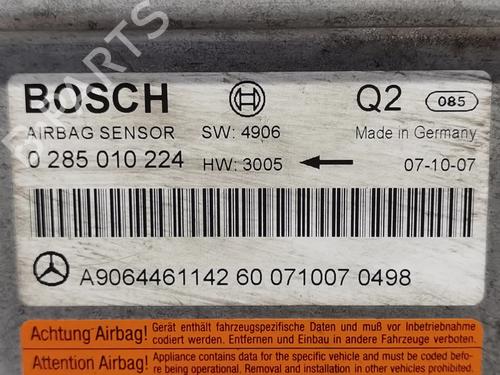 ECU airbags MERCEDES-BENZ SPRINTER 3,5-t Van (B906)  | BP13539318M53 