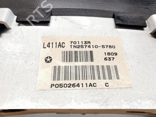 Instrument cluster CHRYSLER 300M (LR) 2.7 V6 24V | BP17987190C47 