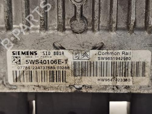 Engine control unit (ECU) CITROËN XSARA (N1) 2.0 HDi 90 | BP19655228M57 