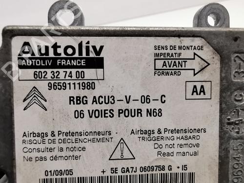 ECU airbags CITROËN XSARA PICASSO (N68) 2.0 HDi | BP25846842M53 