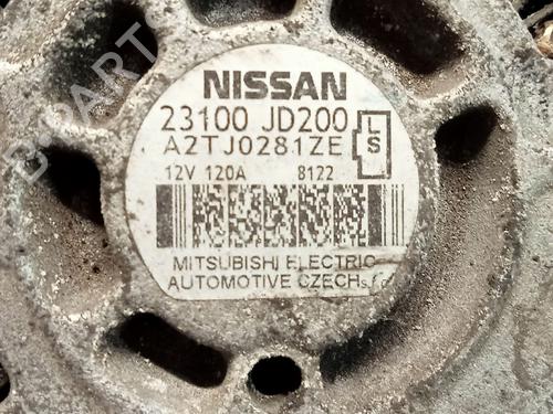 Alternator NISSAN QASHQAI / QASHQAI +2 I (J10, NJ10, JJ10E)  | BP26922478M7 