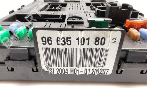 Fuse box PEUGEOT 307 SW (3H) 1.6 HDI 110 | BP25769963E1 