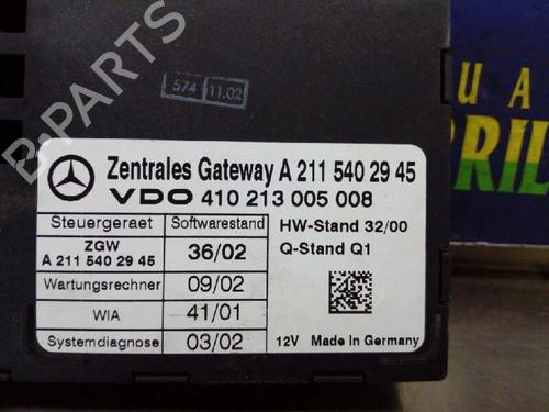 Electronic module MERCEDES-BENZ E-CLASS (W211) E 320 CDI (211.026) | BP8460502M83 
