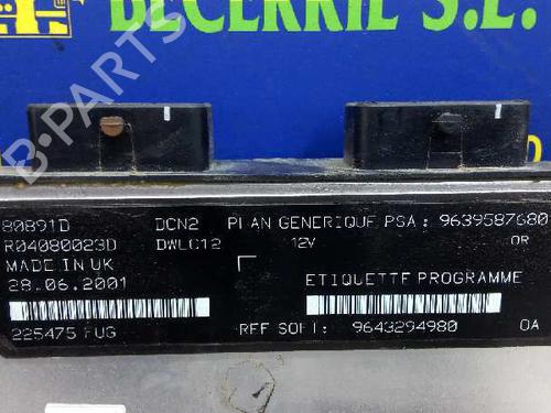 Engine control unit (ECU) CITROËN XSARA (N1) 1.9 D | BP8454426M57 