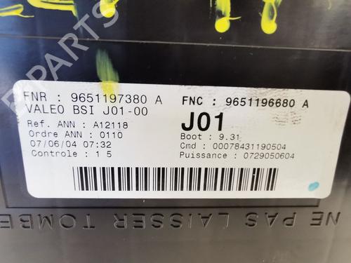 Electronic module CITROËN C5 I (DC_) 2.2 HDi (DC4HXB, DC4HXE) | BP37033355M83 - Image 3